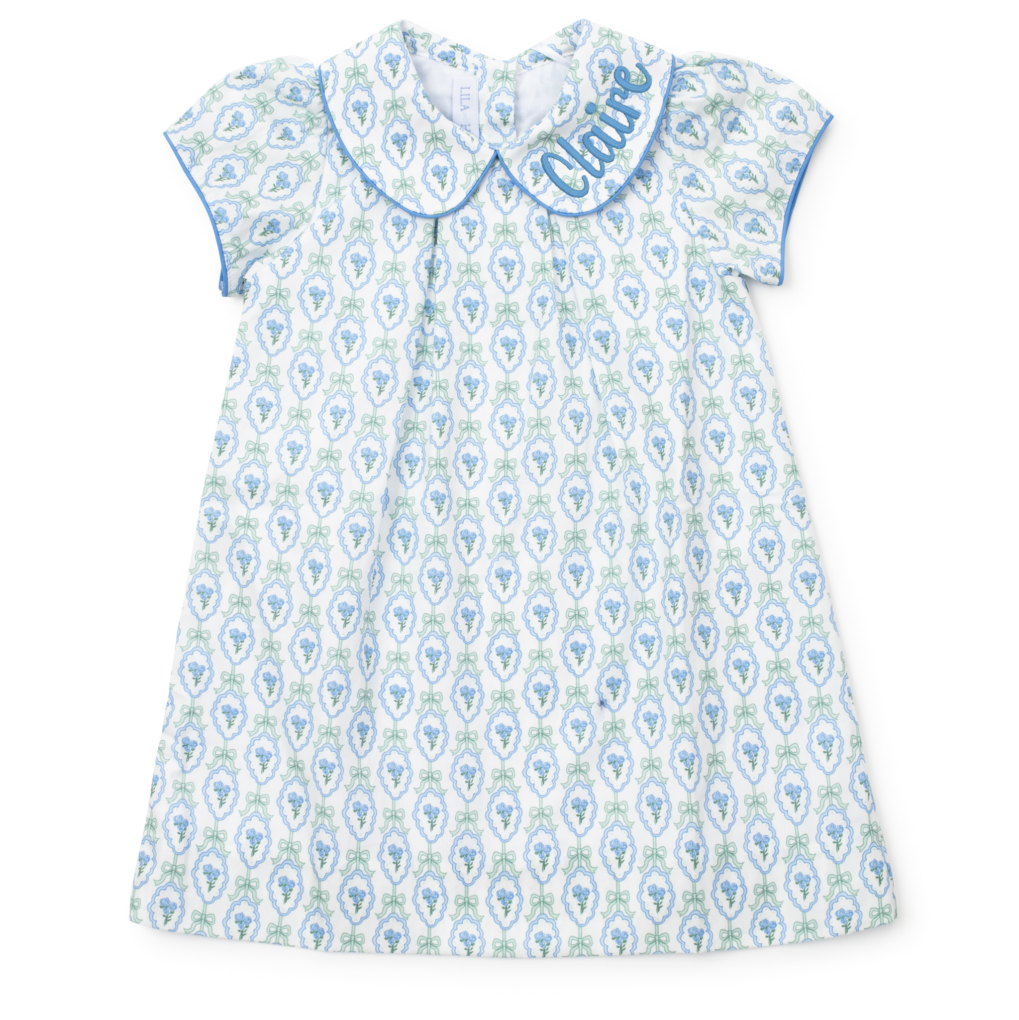 Kate Girls' Woven Dress - Hampton Blooms