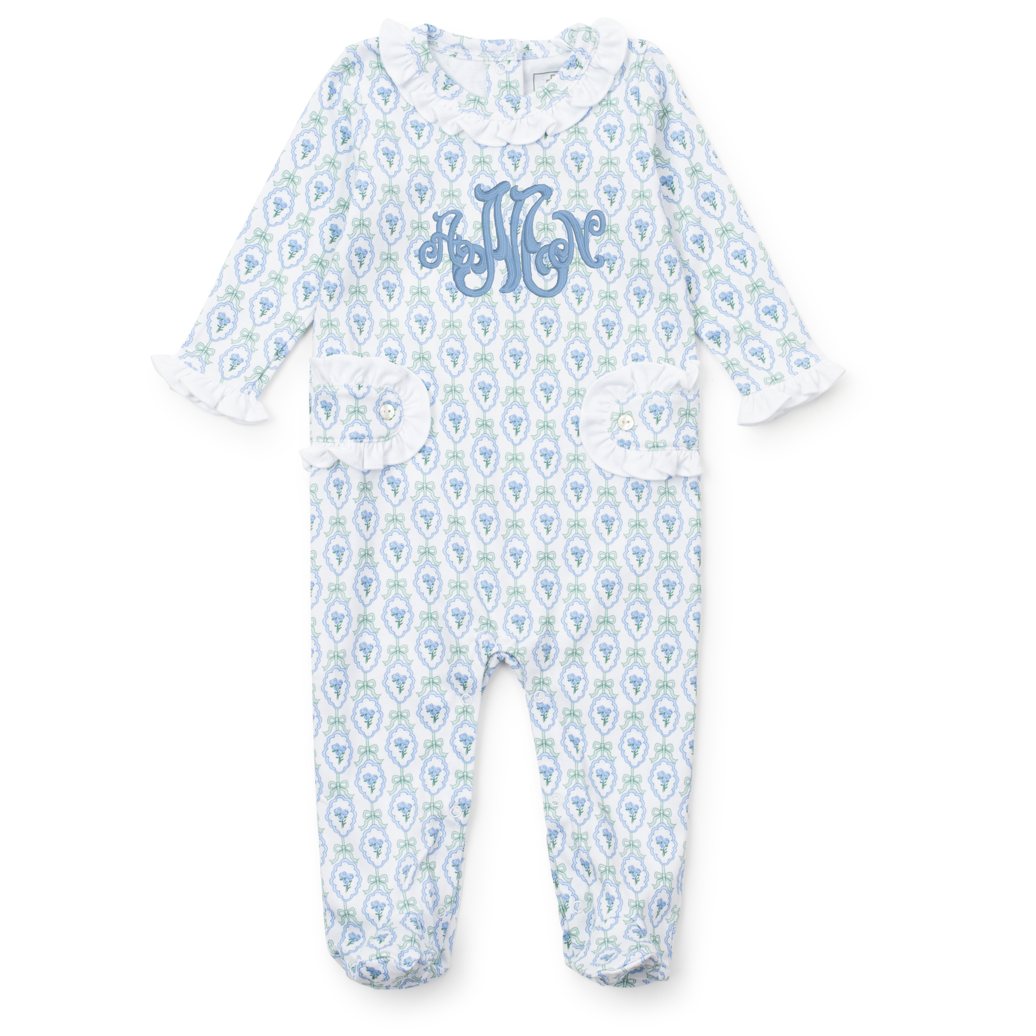 Lucy Girls' Romper - Hampton Blooms