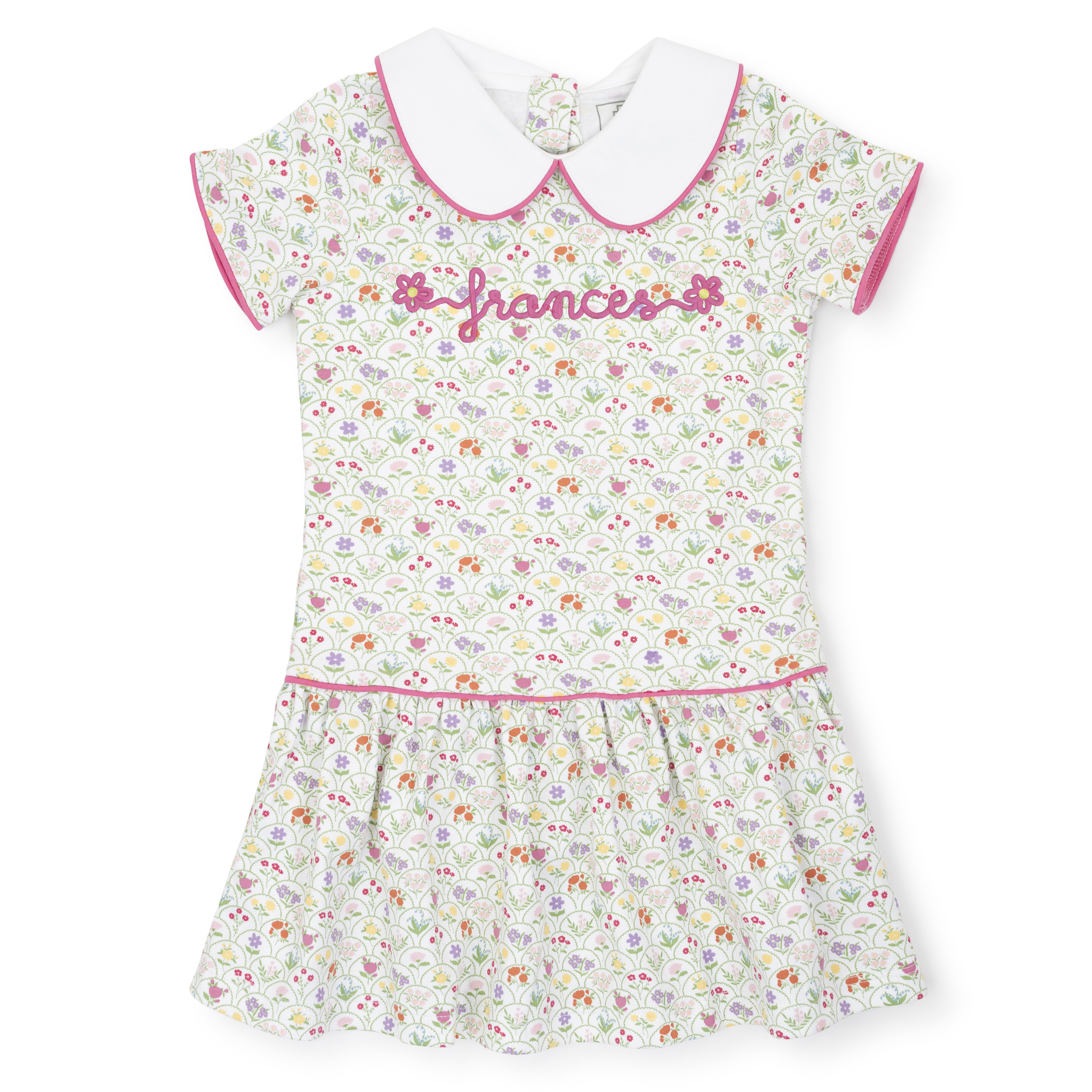 SALE Libby Girls' Pima Cotton Dress - Garden Floral