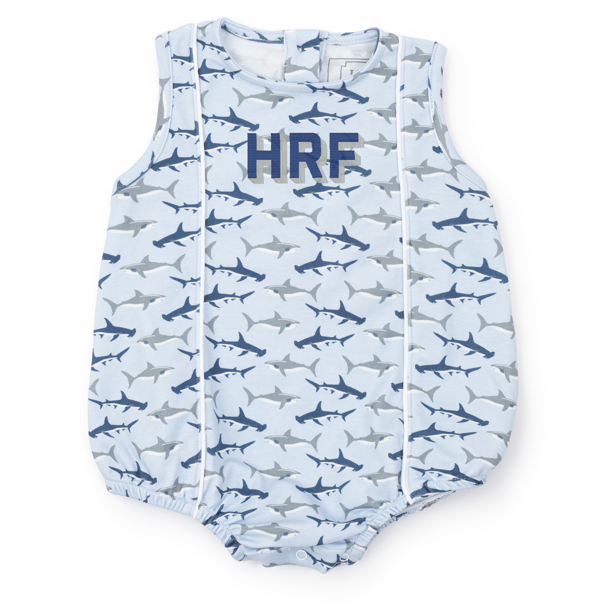 Reid Boys' Pima Cotton Bubble - Swimming Sharks