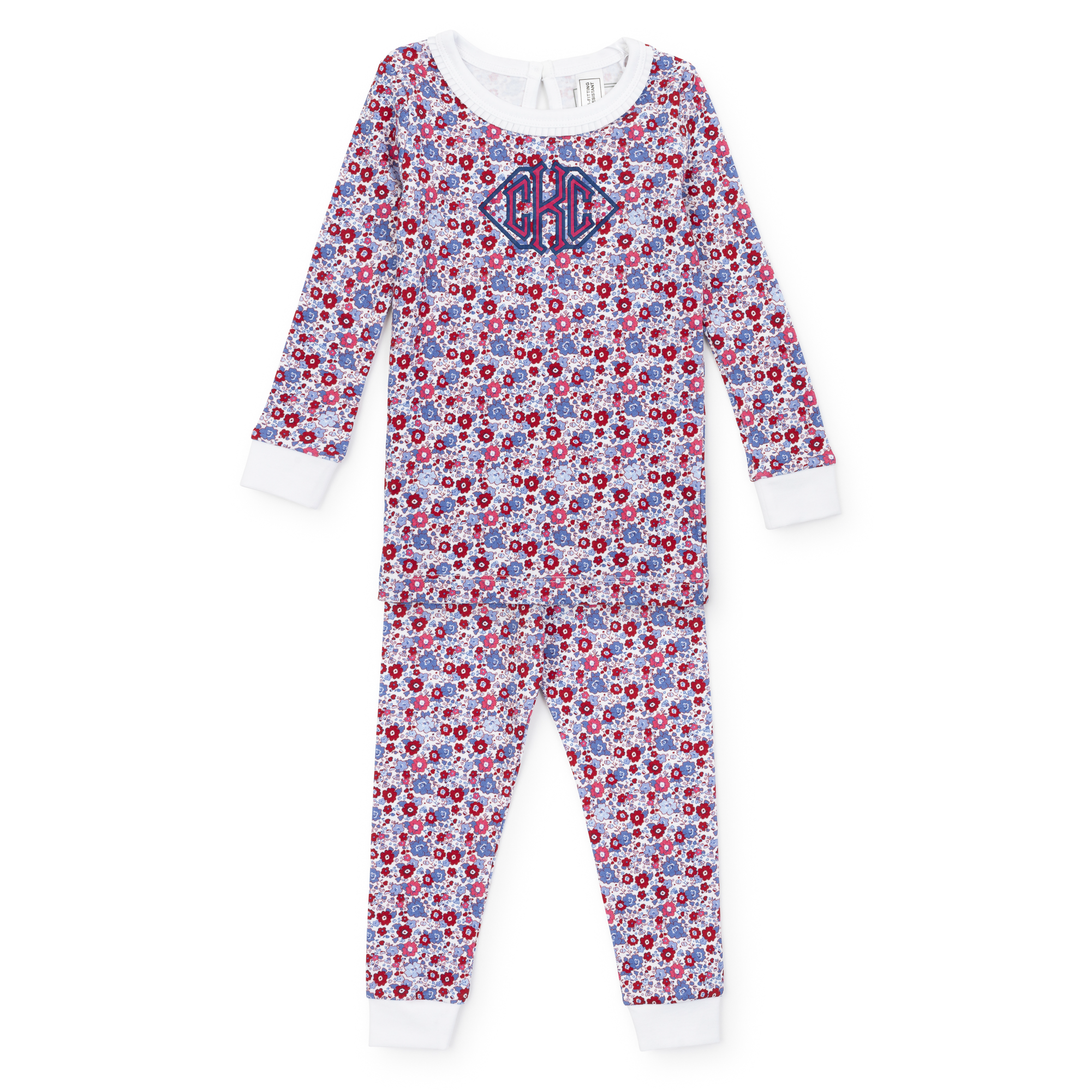 Ava Girls' Pima Cotton Pajama Pant Set - Freedom Floral