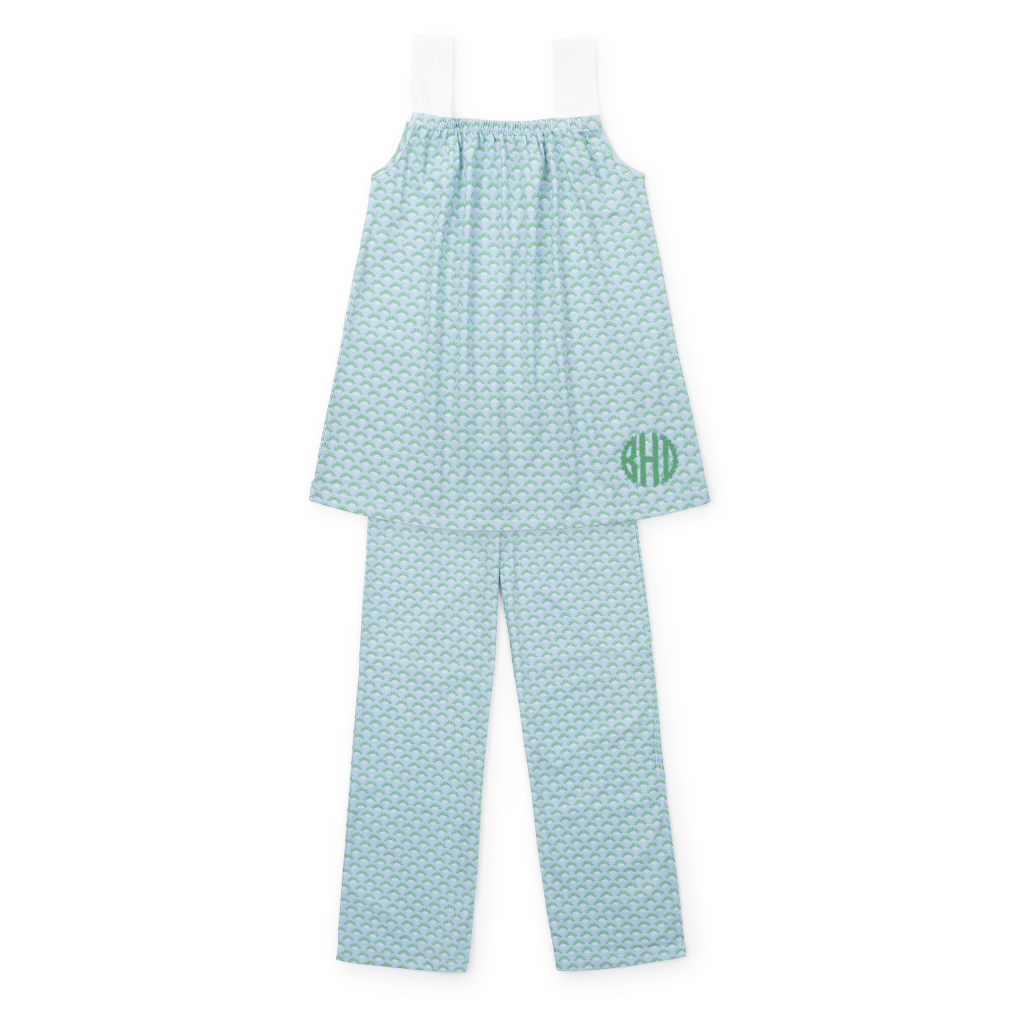 SALE Pennie Women's Pajama Pant Set - Cool Blooms