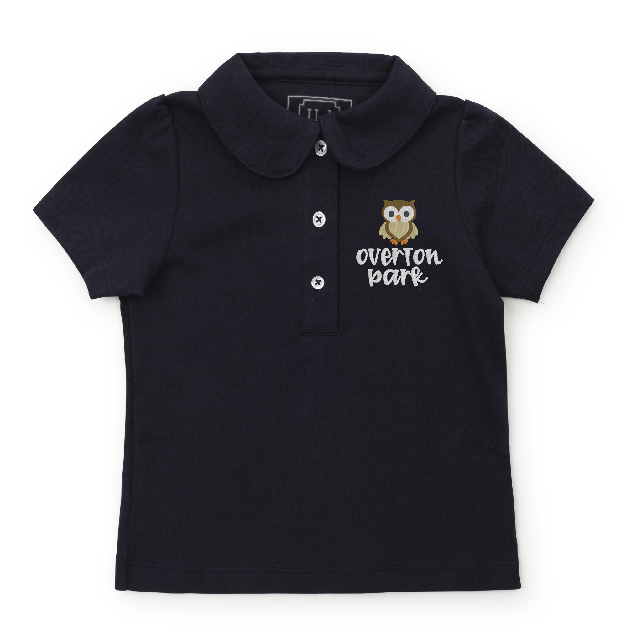 Uniform Madison Girls' Polo Short Sleeve Shirt - Navy