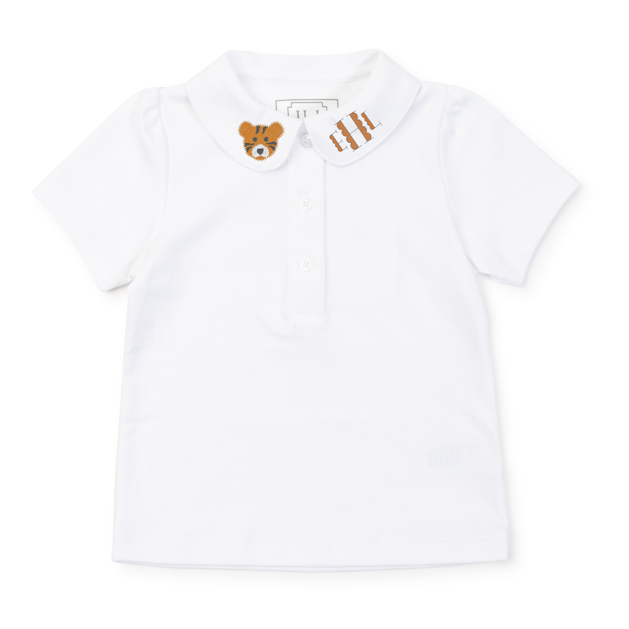 Uniform Madison Girls' Polo Short Sleeve Shirt - White