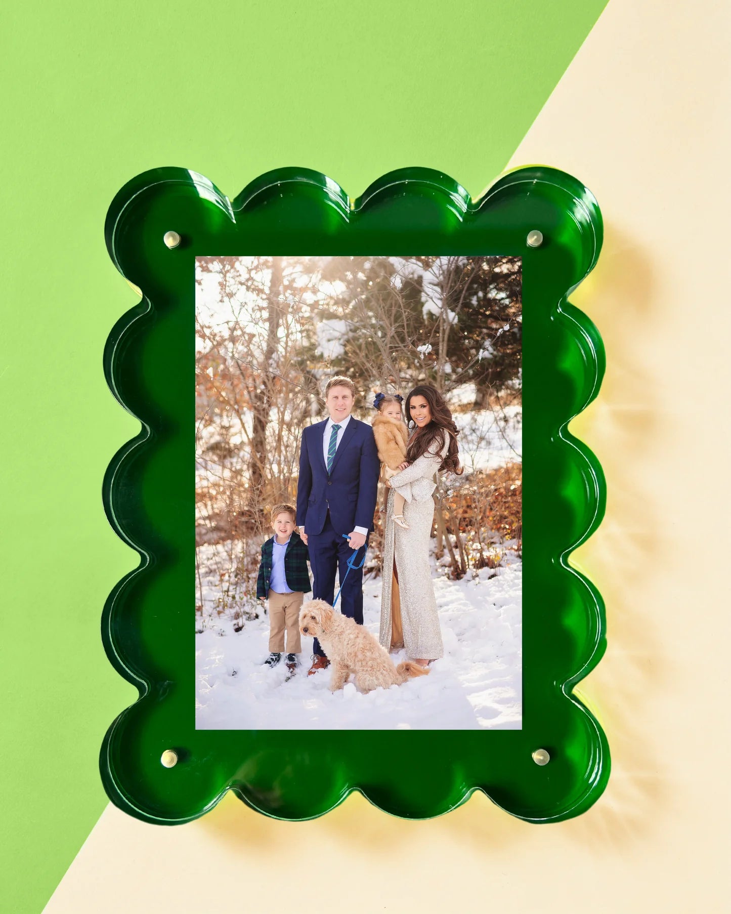 Acrylic Picture Frame - Green