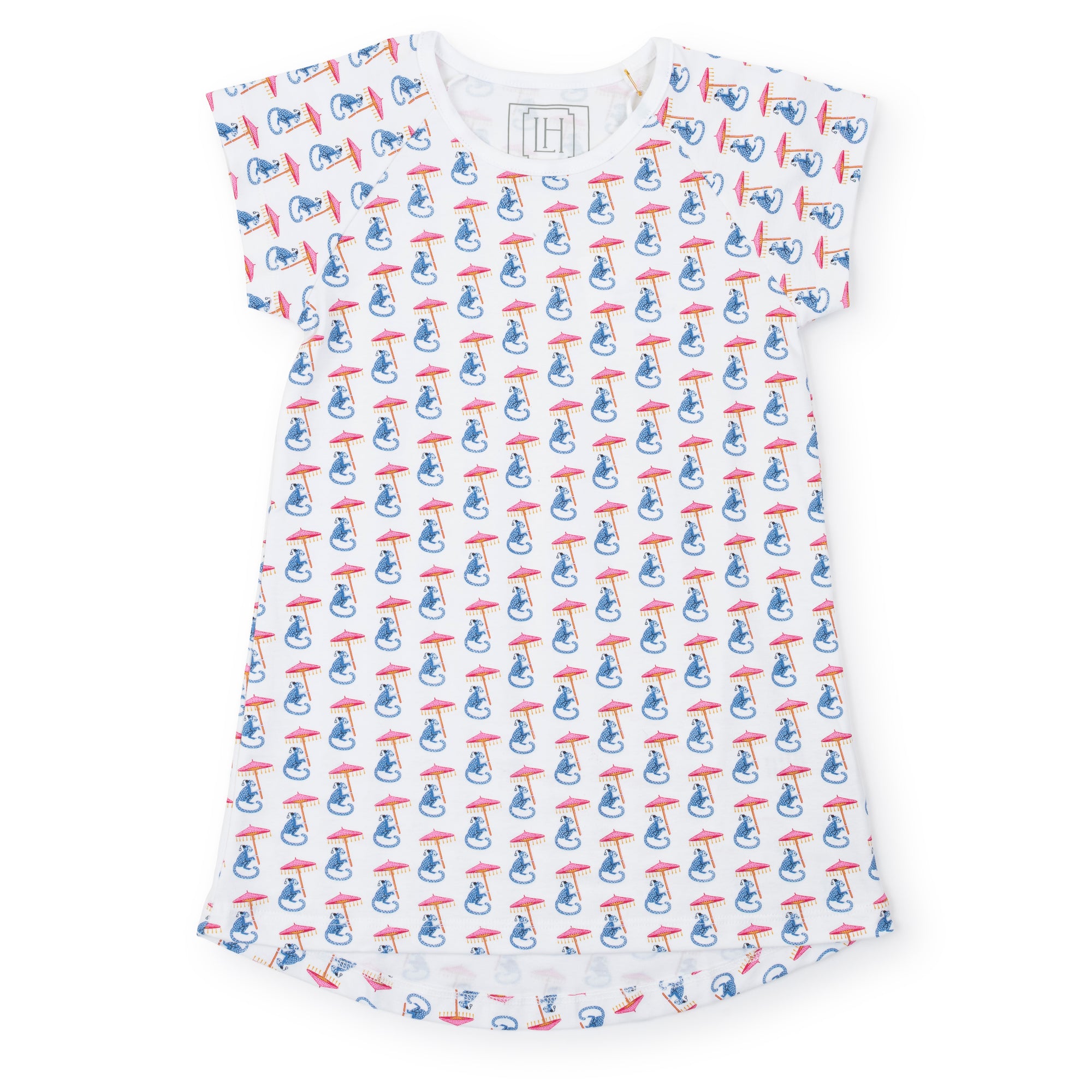 Sadie Girls' Pima Cotton Dress - Majestic Monkey