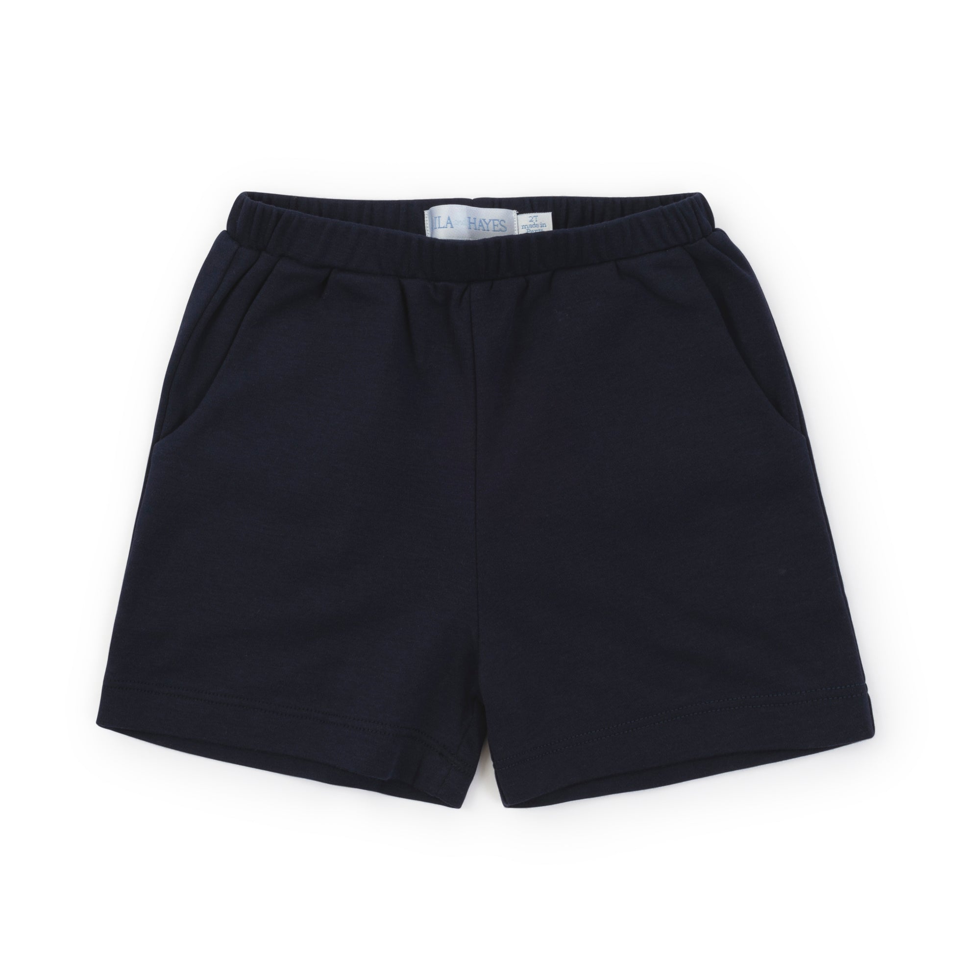 Sawyer Boys' Pima Cotton Play Shorts - Navy