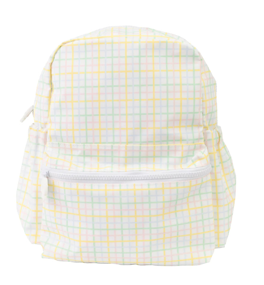 The Backpack Multi Windowpane Large by Apple of My Isla