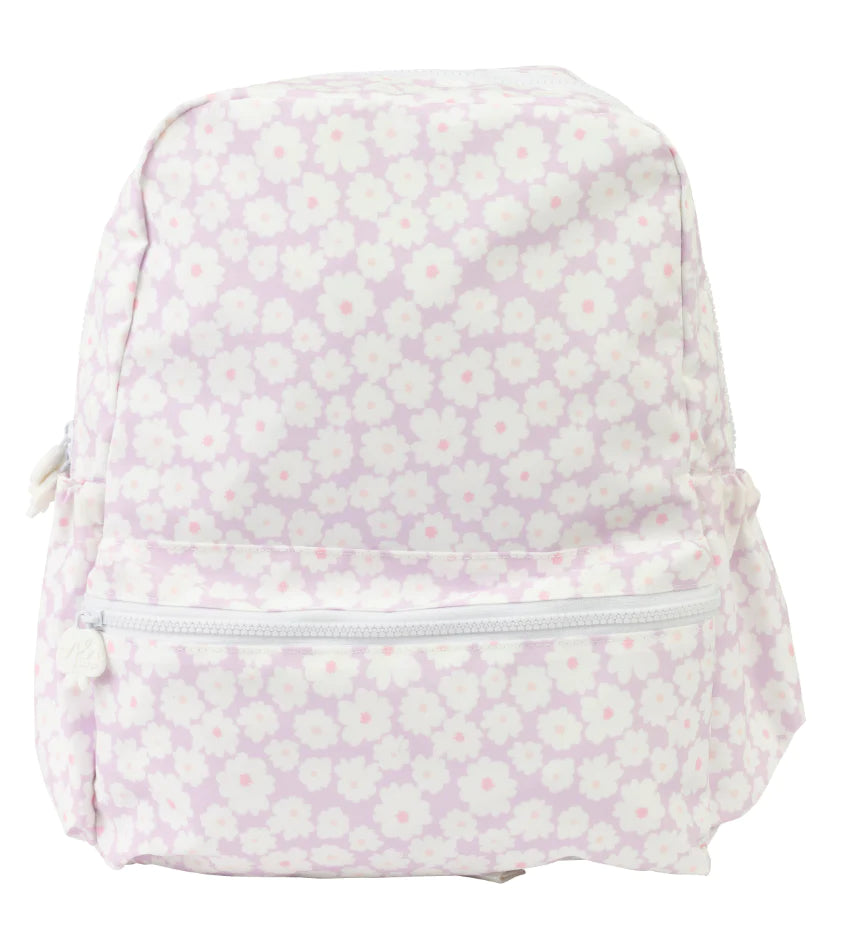 The Backpack Lavender Daisies Large by Apple of My Isla