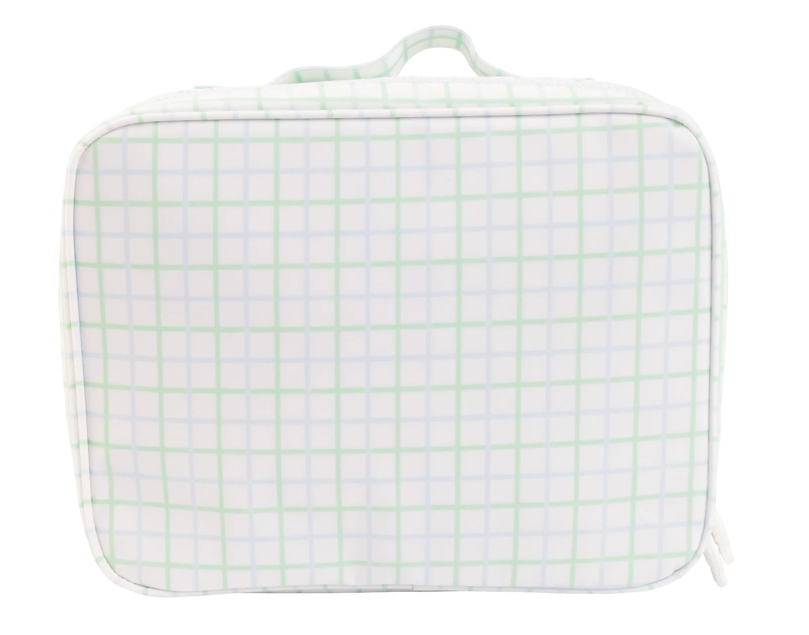 The Lunchbox Blue Green Windowpane by Apple of My Isla