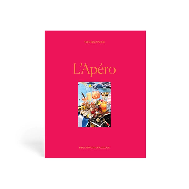 L'apéro 1000 Piece Puzzle by Pieceworks Puzzles