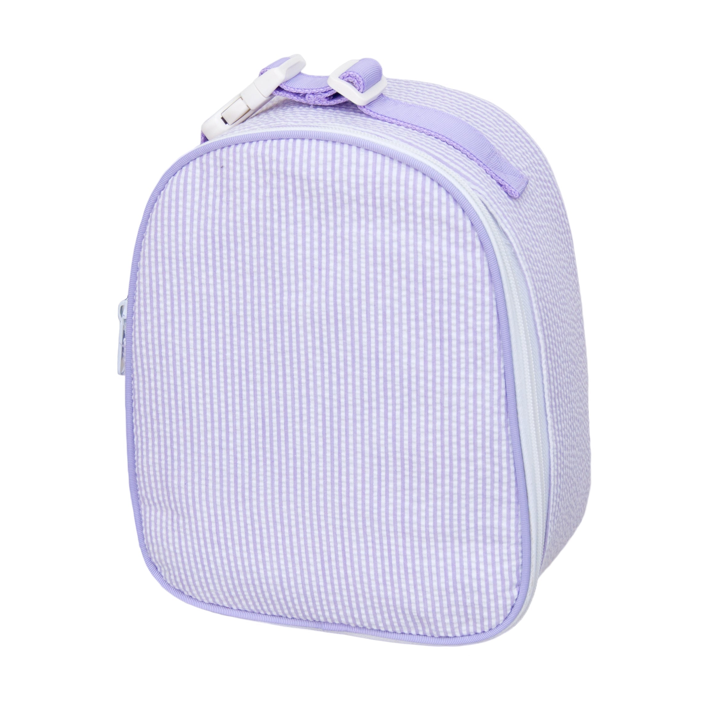 Gumdrop Bag Lilac Seersucker by Mint Sweet Little Things