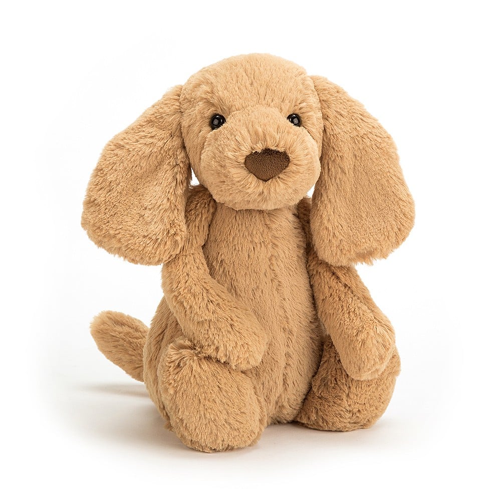 Bashful Toffee Puppy Medium by Jellycat