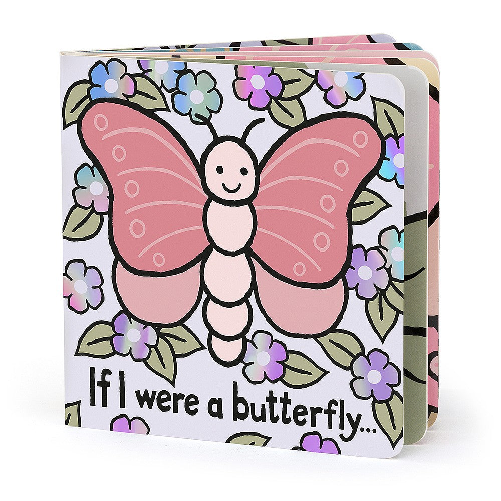 If I Were A Butterfly Board Book by Jellycat