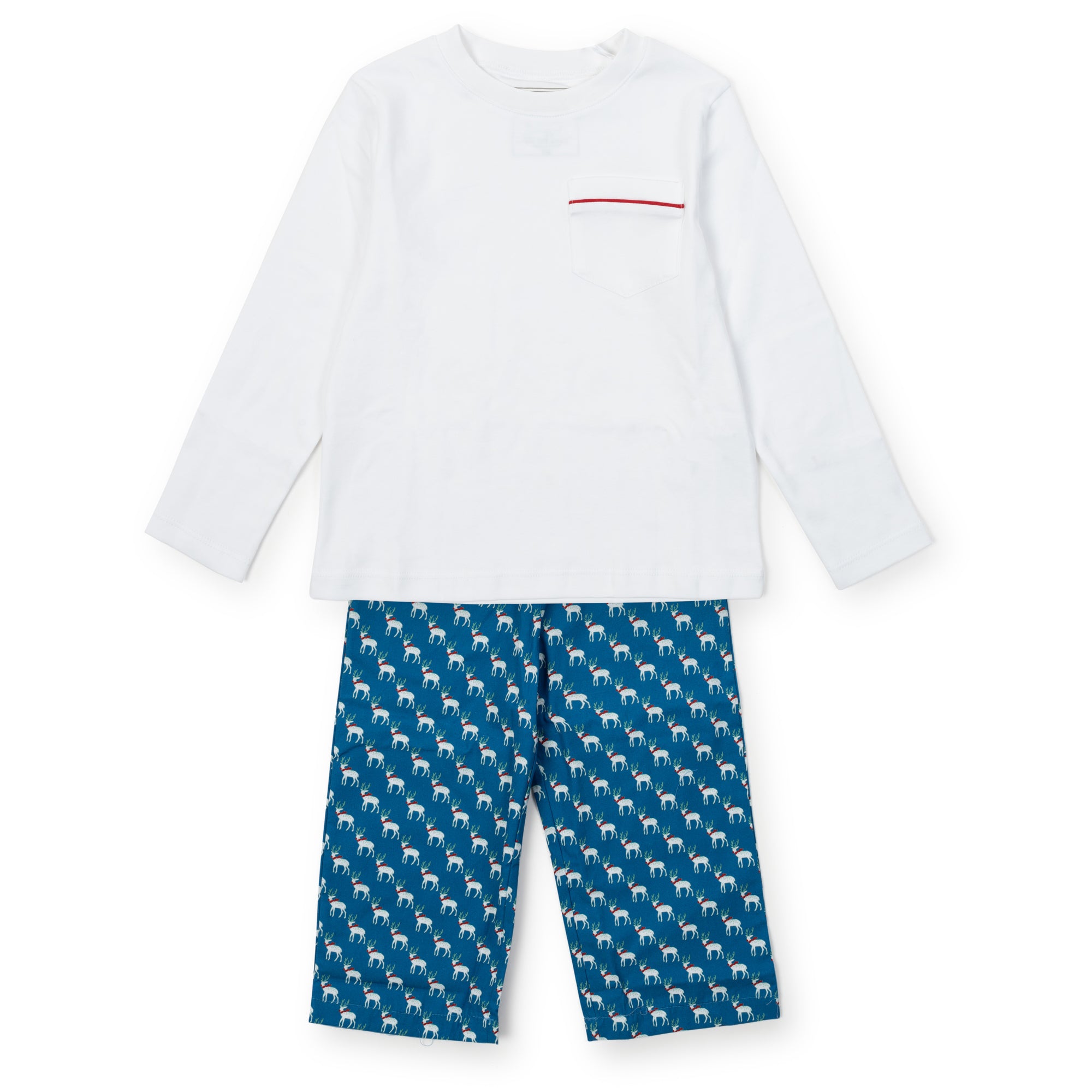 Harry Boys' Pima Cotton Pant Set - Royal Rudolph