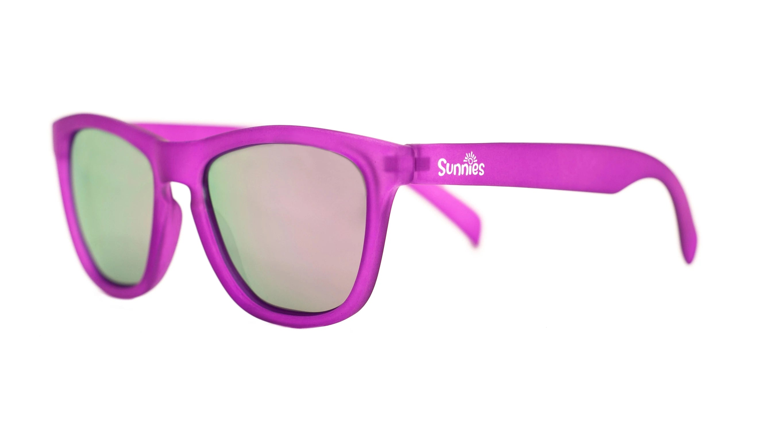 Sunnies Shades Kids Sunglasses - Not My Gumdrop Button (purple)