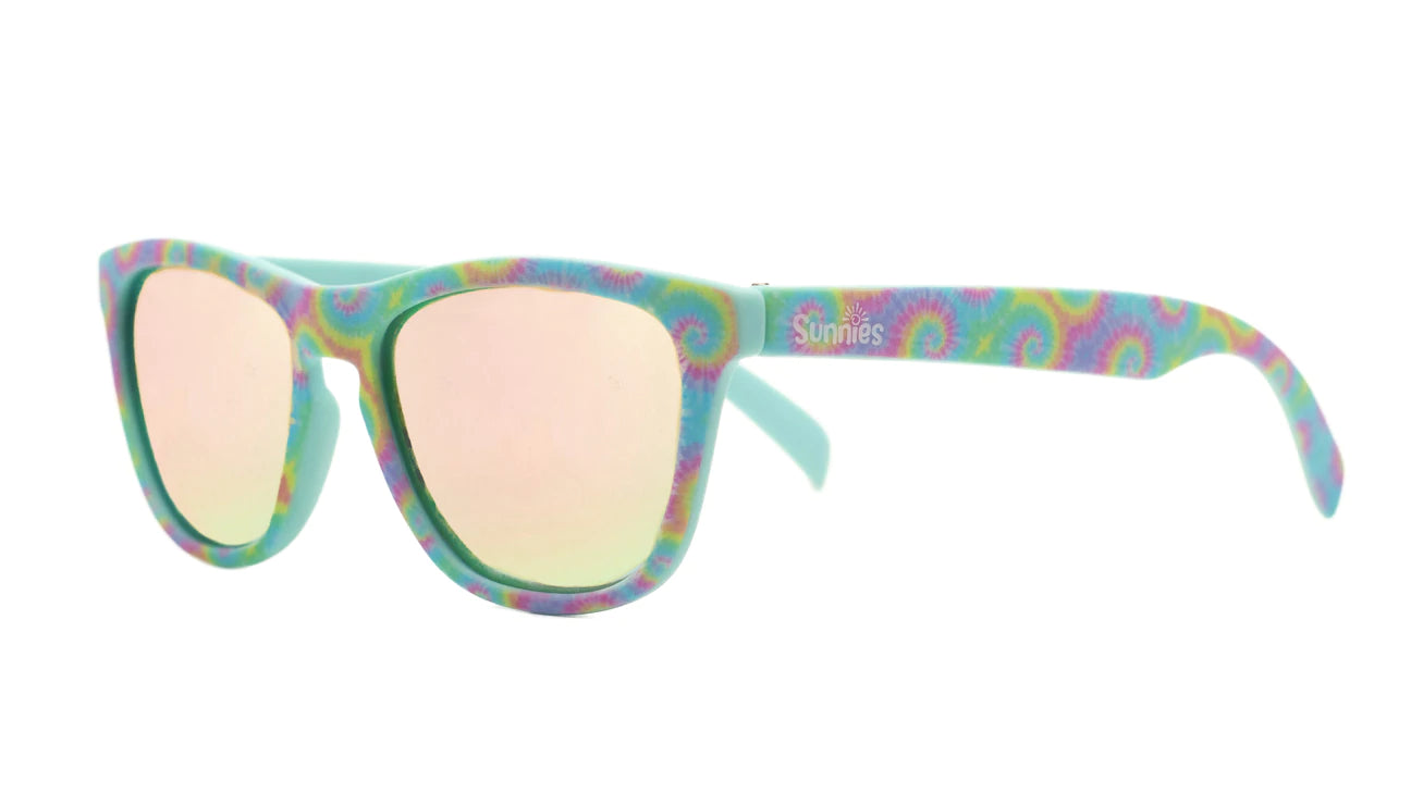 Sunnies Shades Kids Sunglasses - Pastel Tie Die