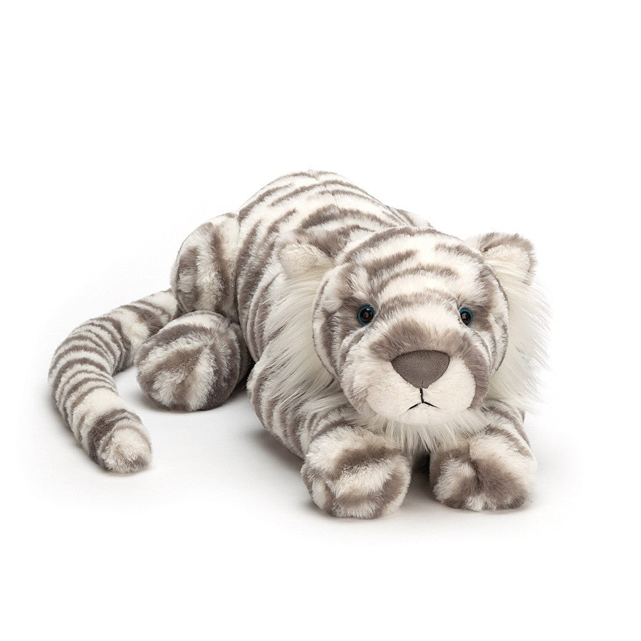 Sacha Snow Tiger Really Big by Jellycat